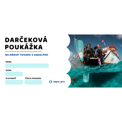 Darčekový certifikát v hodnote 15 Eur
