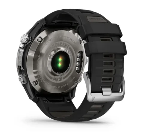Potápačské hodinky Descent Mk3i - 51 mm, Silver and black PVD titanium with black/pebble grey silicone band
