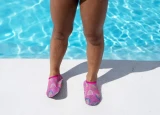 Detské protišmykové ponožky - Antislip Socks - dúha