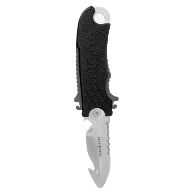 Potápačský nôž SMALL SQUEEZE BLUNT, BLACK CHAR S.S.