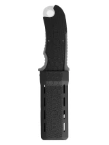 Potápačský nôž SMALL SQUEEZE BLUNT, BLACK CHAR S.S.