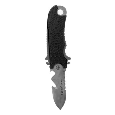 Potápačský nôž SMALL SQEEZE,SPEAR,TITANIUM, 8.9CM